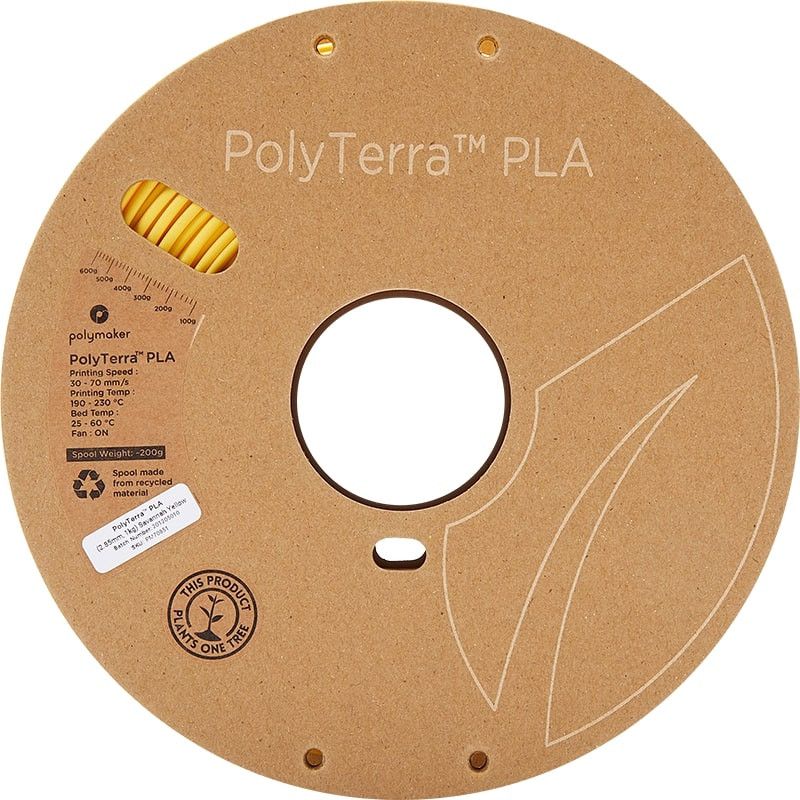 PolyTerra_PLA_Jaune_Savane_2.85mm_2 PolyTerra_PLA_Jaune_Savane_2.85mm_2