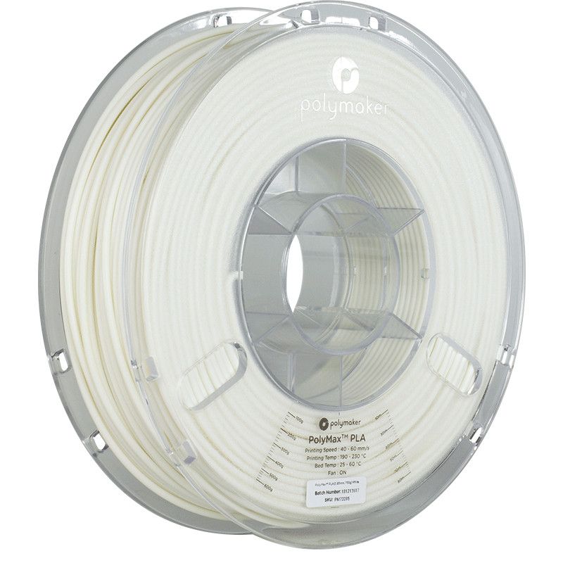 PolyMax PLA Blanc 2.85mm 750 g PolyMax PLA Blanc 2.85mm 750 g