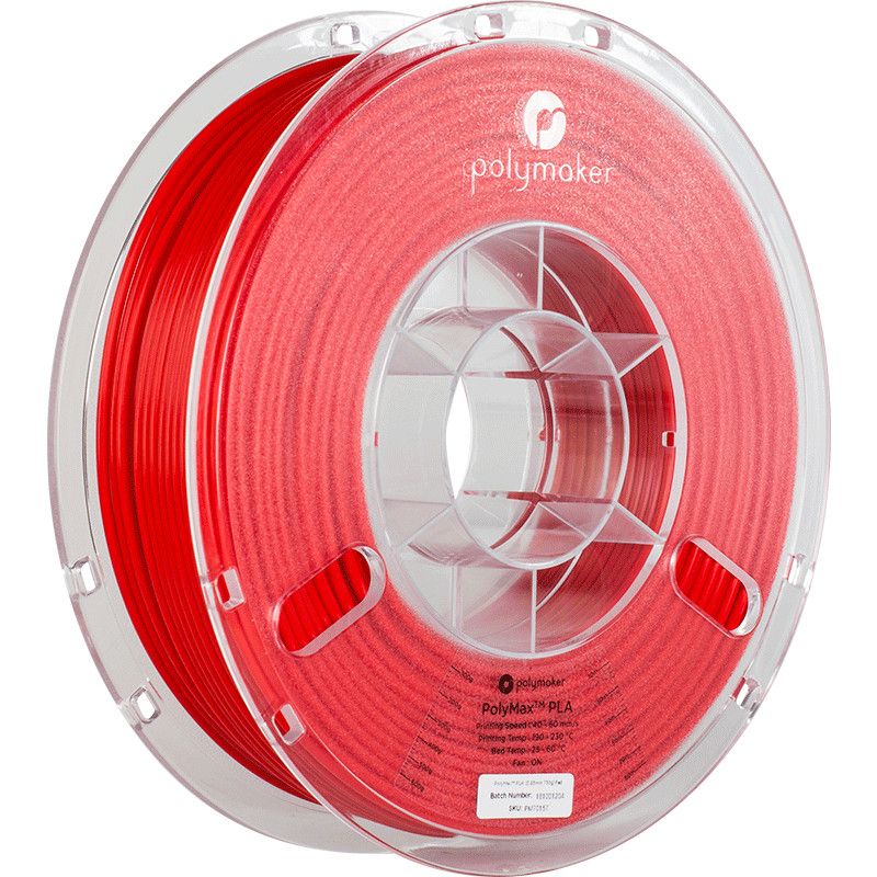PolyMax PLA Rouge 2.85mm 750 g PolyMax PLA Rouge 2.85mm 750 g