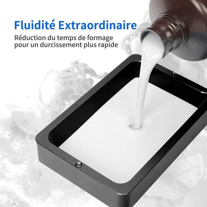 Fluidité résine standard Blanche Anycubic - 1000 ml Fluidité résine standard Blanche Anycubic - 1000 ml