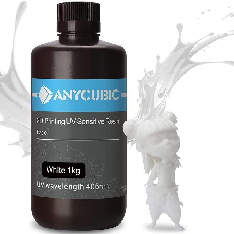 Résine standard Blanche Anycubic - 1000 ml Résine standard Blanche Anycubic - 1000 ml