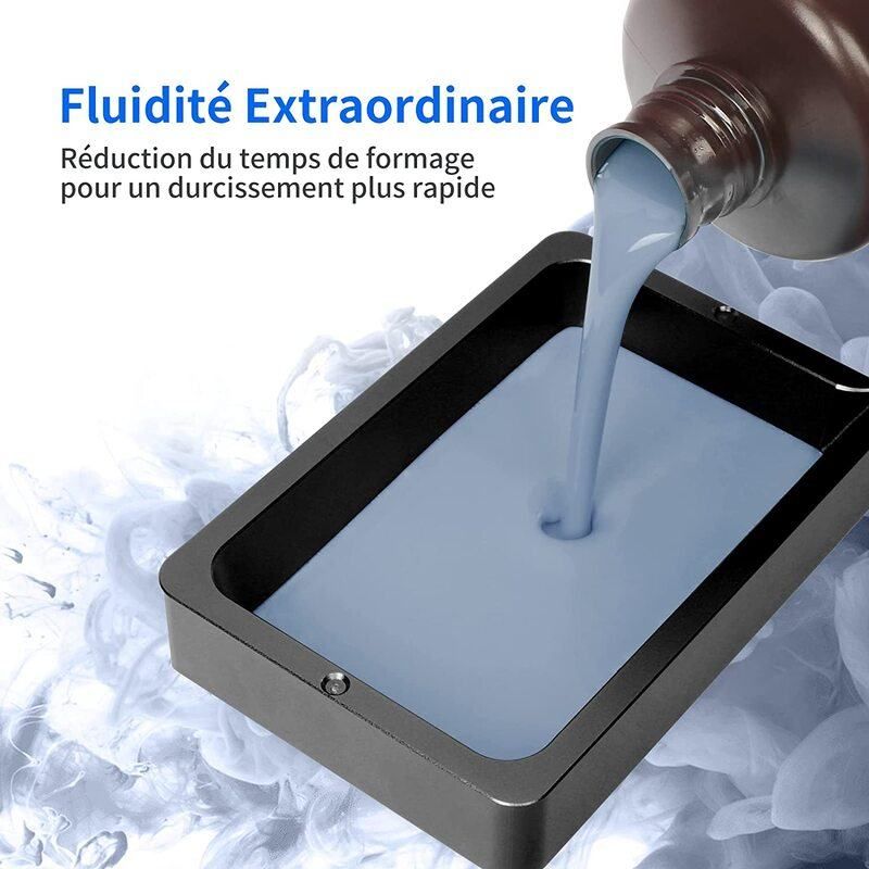 Fluidité résine standard Grise Anycubic - 1000 ml Fluidité résine standard Grise Anycubic - 1000 ml
