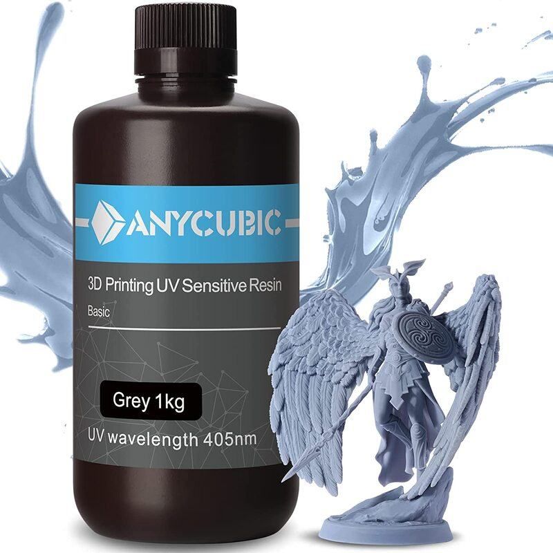 Résine standard Grise Anycubic - 1000 ml Résine standard Grise Anycubic - 1000 ml