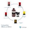 Compatibilité résine 8K Noire Forshape Premium - 1Kg Compatibilité résine 8K Noire Forshape Premium - 1Kg
