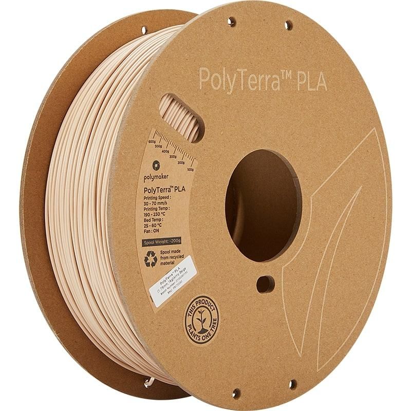 PolyTerra PLA Beige Armée (Army Beige) - 1.75mm - 1 kg PolyTerra PLA Beige Armée (Army Beige) - 1.75mm - 1 kg