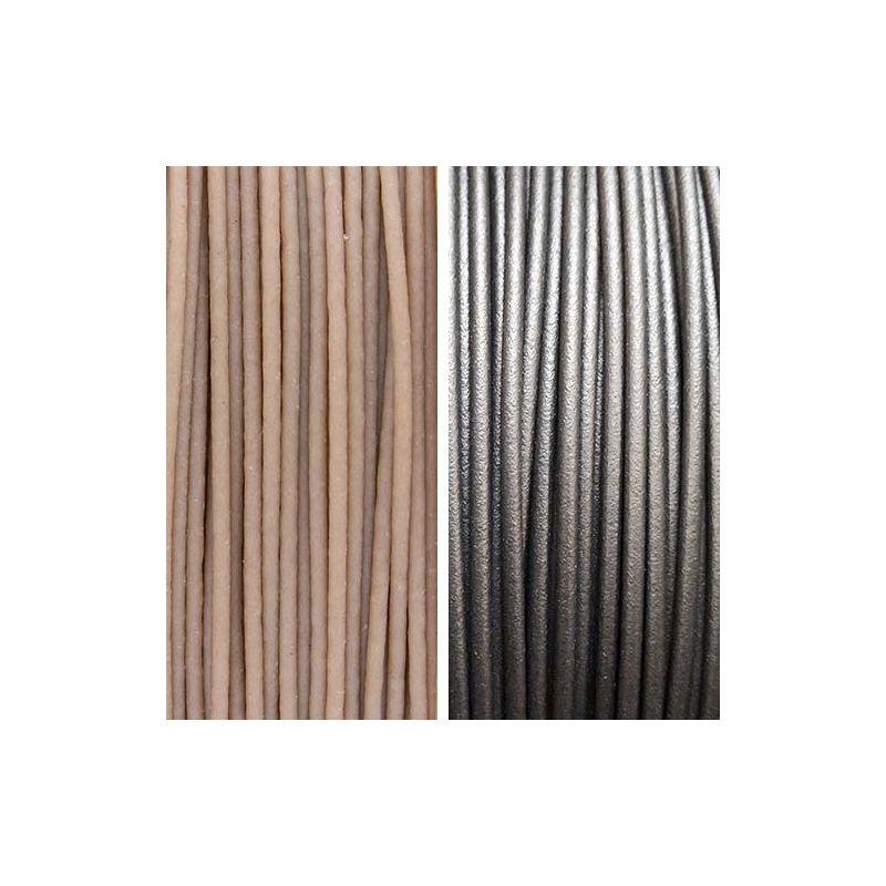 Nanovia - PLA Lin : renforcé en fibres de lin - Noir - 500 g Nanovia - PLA Lin : renforcé en fibres de lin - Noir - 500 g