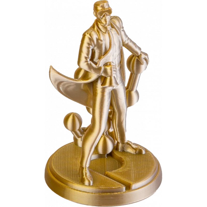 Polylite Dual Silk PLA Crown Gold-Silver - 1.75mm - 1 kg Polylite Dual Silk PLA Crown Gold-Silver - 1.75mm - 1 kg