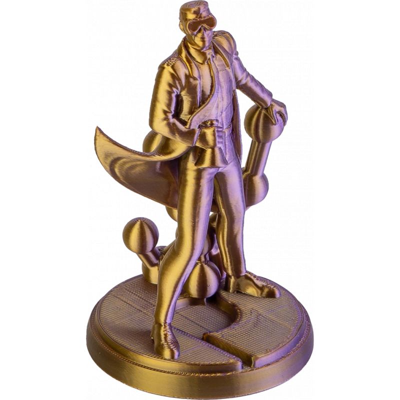 Polylite Dual Silk PLA Sovereign Gold-Purple - 1.75mm - 1 kg Polylite Dual Silk PLA Sovereign Gold-Purple - 1.75mm - 1 kg