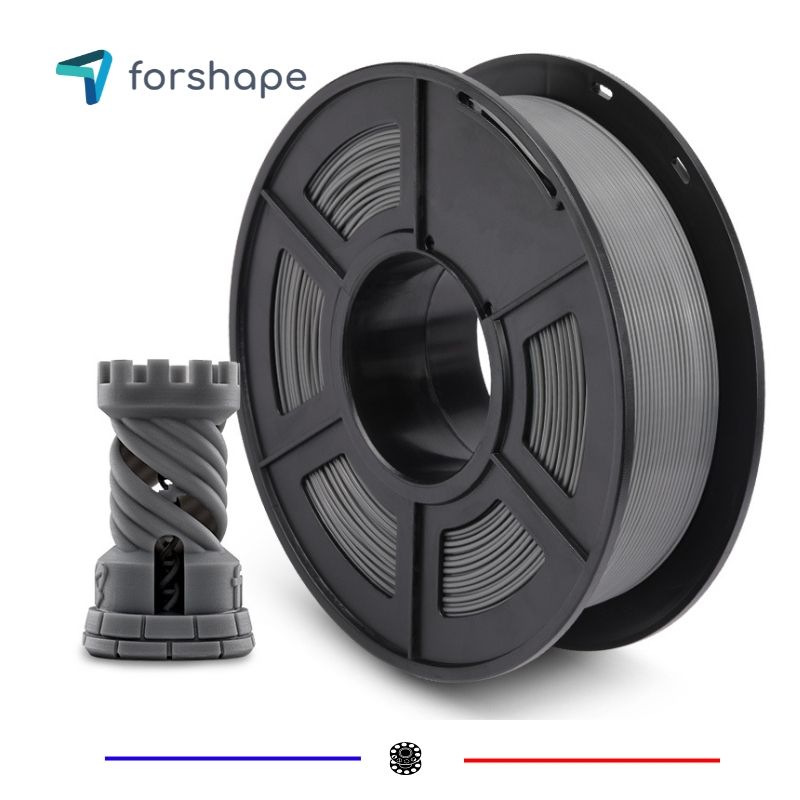 ecoPLA Gris Forshape - 1.75mm - 1 kg ecoPLA Gris Forshape - 1.75mm - 1 kg