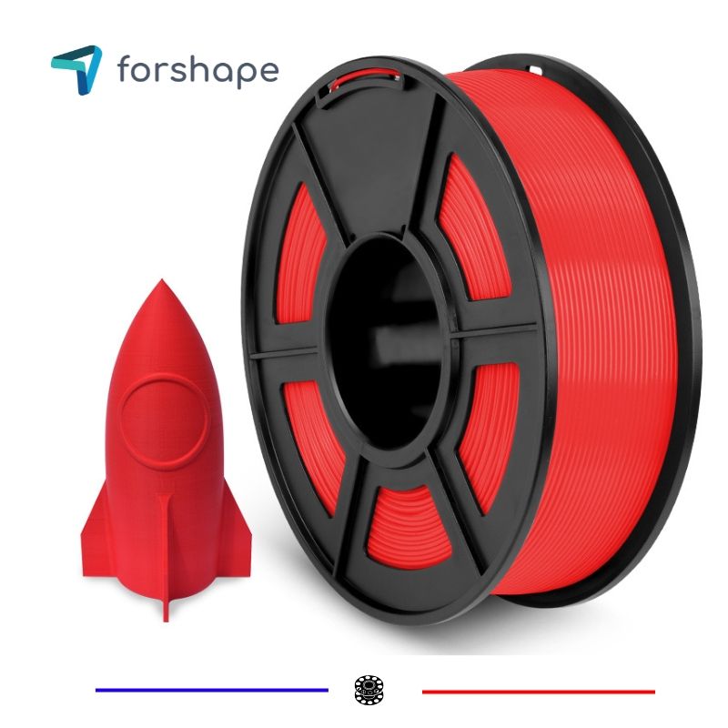 ecoPLA Rouge Forshape - 1.75mm - 1 kg ecoPLA Rouge Forshape - 1.75mm - 1 kg