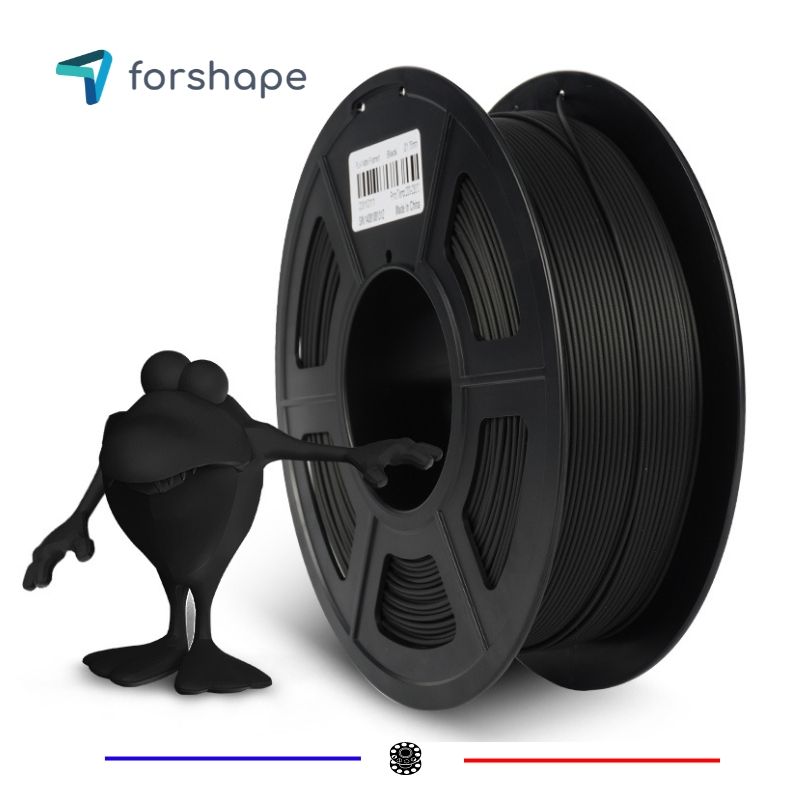 ecoPLA Mat Noir Forshape - 1.75mm - 1 kg ecoPLA Mat Noir Forshape - 1.75mm - 1 kg