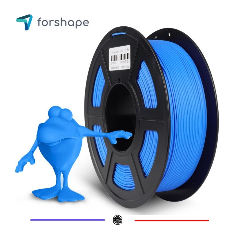 ecoPLA Mat Bleu Forshape - 1.75mm - 1 kg ecoPLA Mat Bleu Forshape - 1.75mm - 1 kg