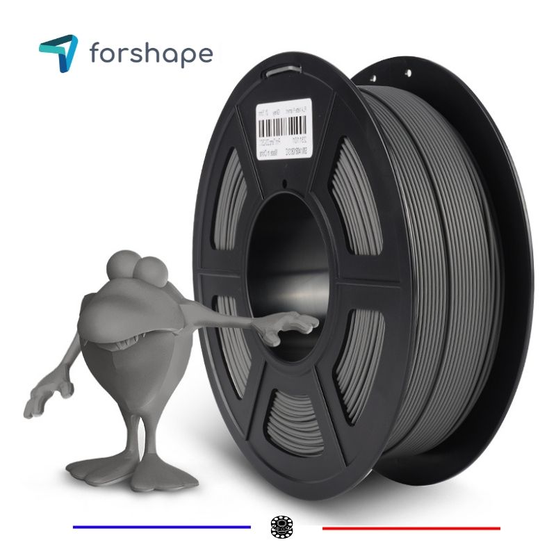 ecoPLA Mat Gris Forshape - 1.75mm - 1 kg ecoPLA Mat Gris Forshape - 1.75mm - 1 kg