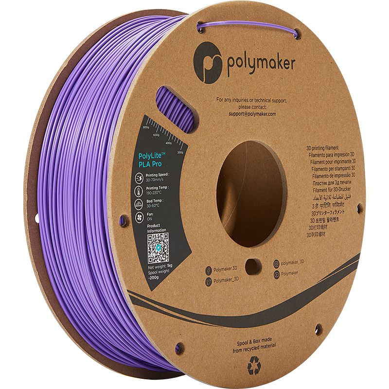 PolyLite PLA Pro Dark Purple - 1.75mm - 1 kg PolyLite PLA Pro Dark Purple - 1.75mm - 1 kg