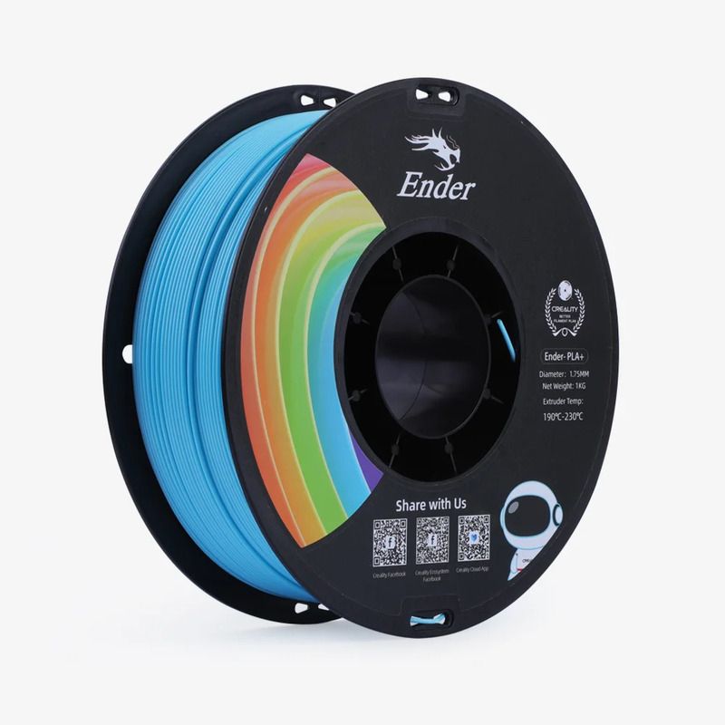 Creality Ender PLA+ Bleu - 1.75mm - 1 kg Creality Ender PLA+ Bleu - 1.75mm - 1 kg