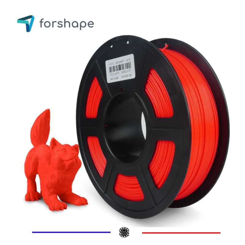 ecoPETG Cherry Red Forshape - 1.75mm - 1 kg ecoPETG Cherry Red Forshape - 1.75mm - 1 kg