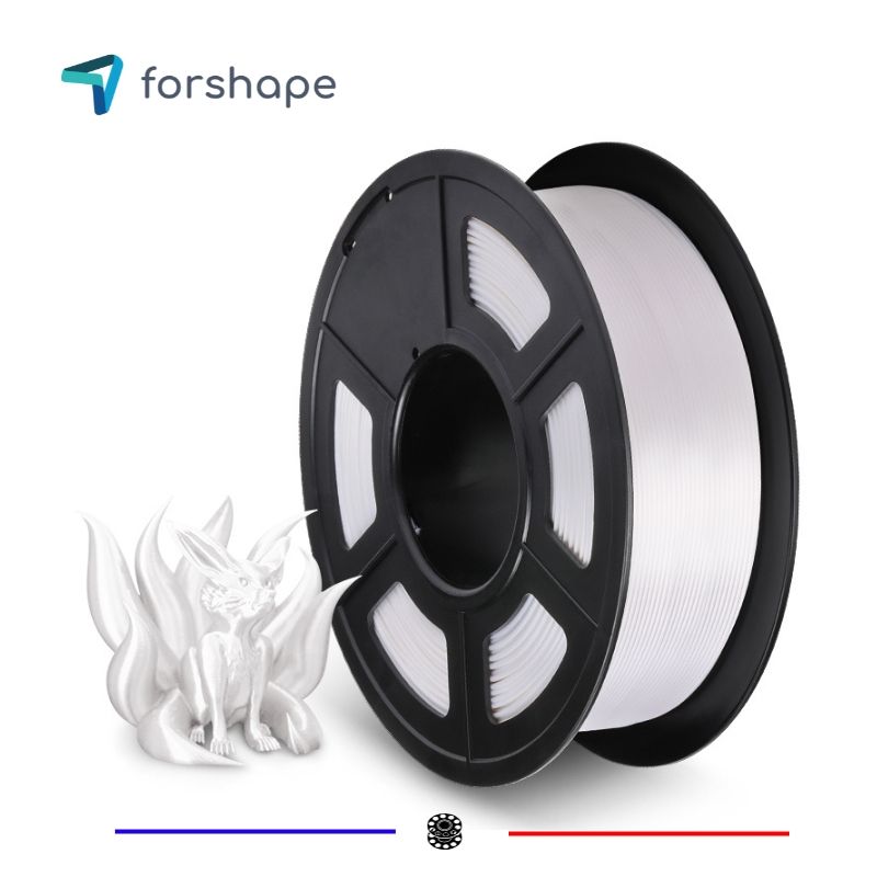 ecoPLA Silk Blanc Forshape - 1.75mm - 1 kg ecoPLA Silk Blanc Forshape - 1.75mm - 1 kg