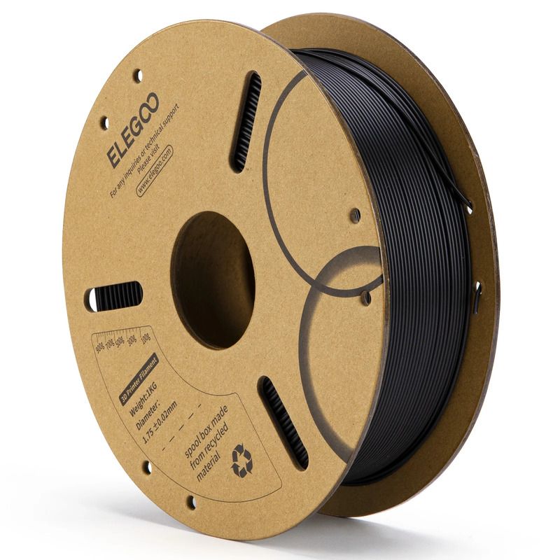 Elegoo PLA Noir - 1.75mm - 1 kg Elegoo PLA Noir - 1.75mm - 1 kg