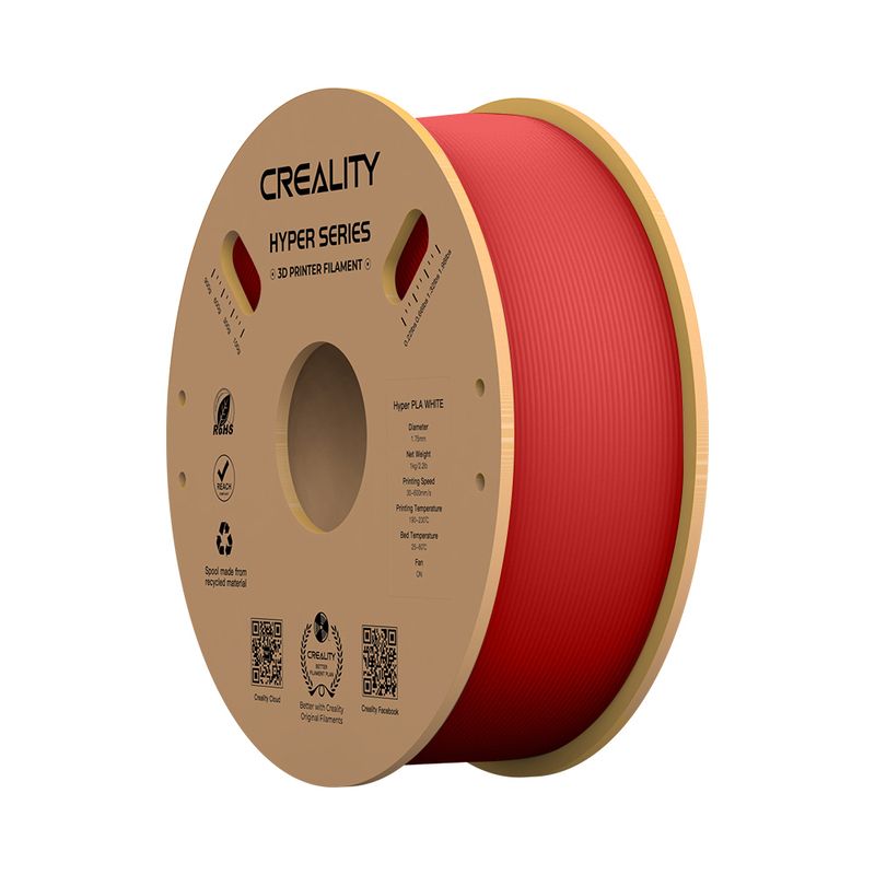 Creality Hyper PLA Rouge - 1.75mm - 1 kg Creality Hyper PLA Rouge - 1.75mm - 1 kg