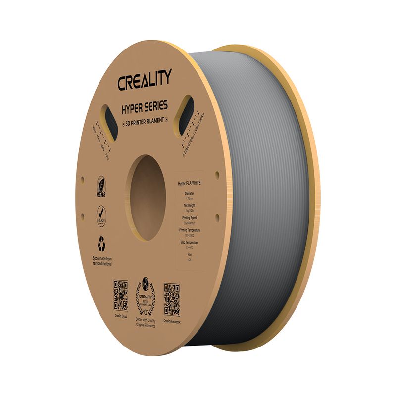 Creality Hyper PLA Gris - 1.75mm - 1 kg Creality Hyper PLA Gris - 1.75mm - 1 kg