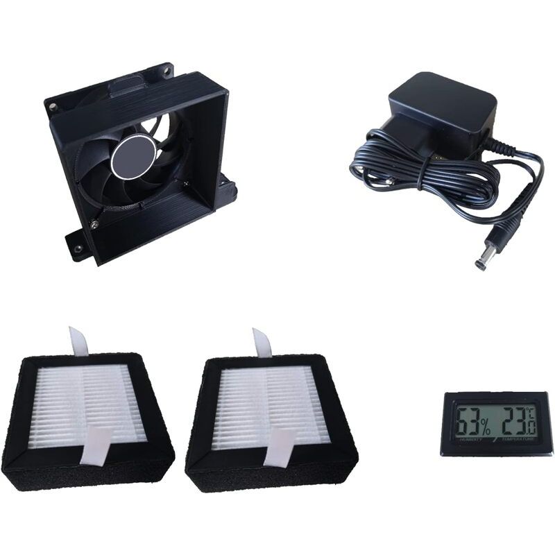 Filtration HEPA du Kit caisson DIY pour Creality Ender 3 S1 / S1 Pro Filtration HEPA du Kit caisson DIY pour Creality Ender 3 S1 / S1 Pro