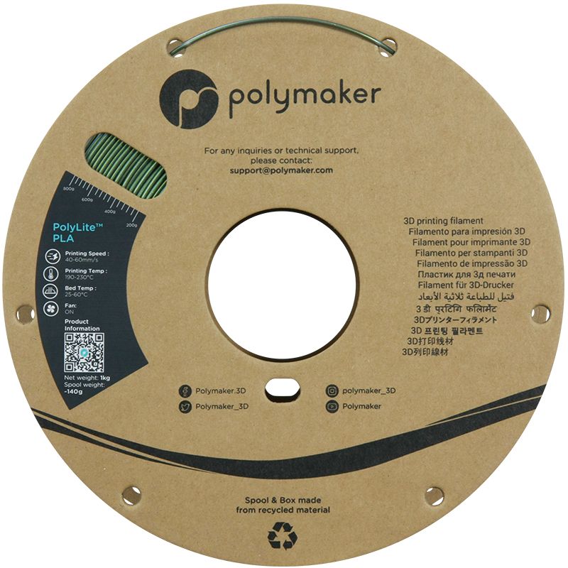PolyLite PLA Starlight Aurora - 1.75mm - 1 kg PolyLite PLA Starlight Aurora - 1.75mm - 1 kg