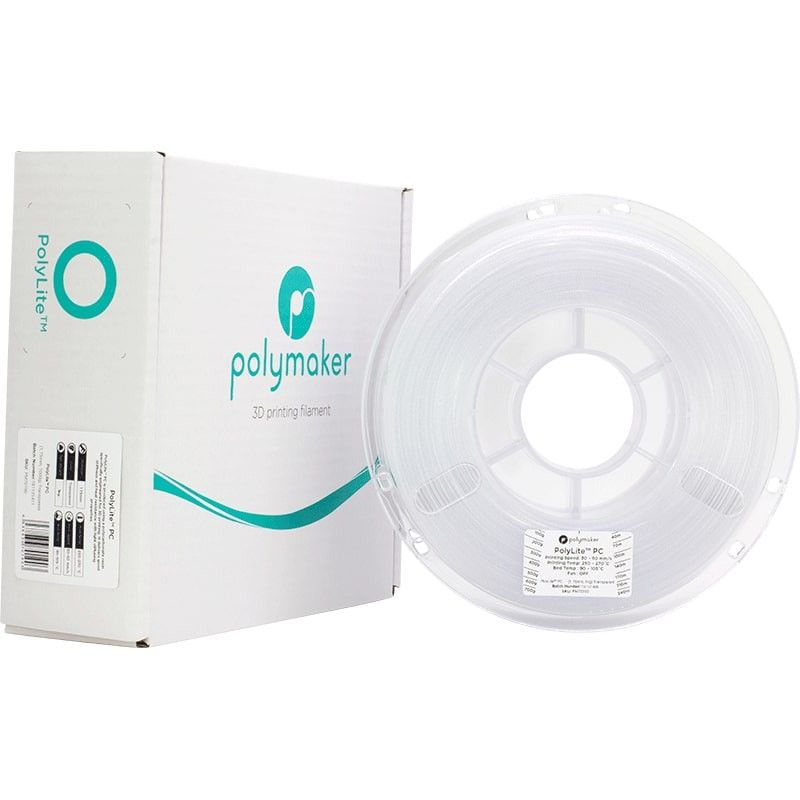 PolyLite PC Transparent - 1.75mm - 1 kg (5) PolyLite PC Transparent - 1.75mm - 1 kg (5)