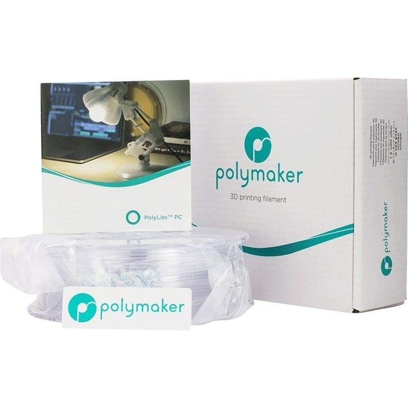 PolyLite PC Transparent - 2.85mm - 1 kg (4) PolyLite PC Transparent - 2.85mm - 1 kg (4)