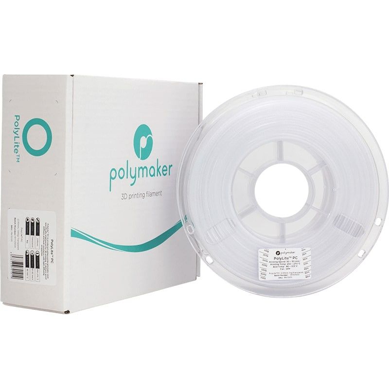 PolyLite PC Transparent - 2.85mm - 1 kg (5) PolyLite PC Transparent - 2.85mm - 1 kg (5)