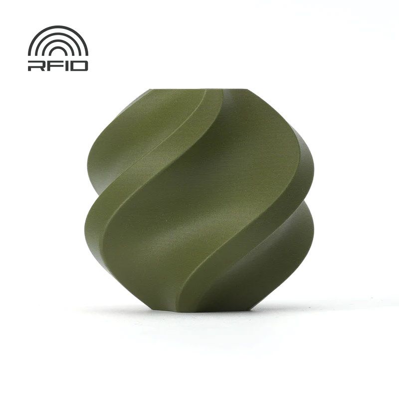 PLA Mat Dark Green Bambu Lab - 1.75 mm - 1 kg PLA Mat Dark Green Bambu Lab - 1.75 mm - 1 kg