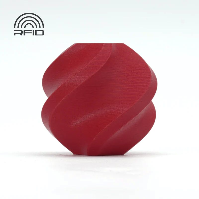 PLA Mat Dark Red Bambu Lab - 1.75 mm - 1 kg PLA Mat Dark Red Bambu Lab - 1.75 mm - 1 kg