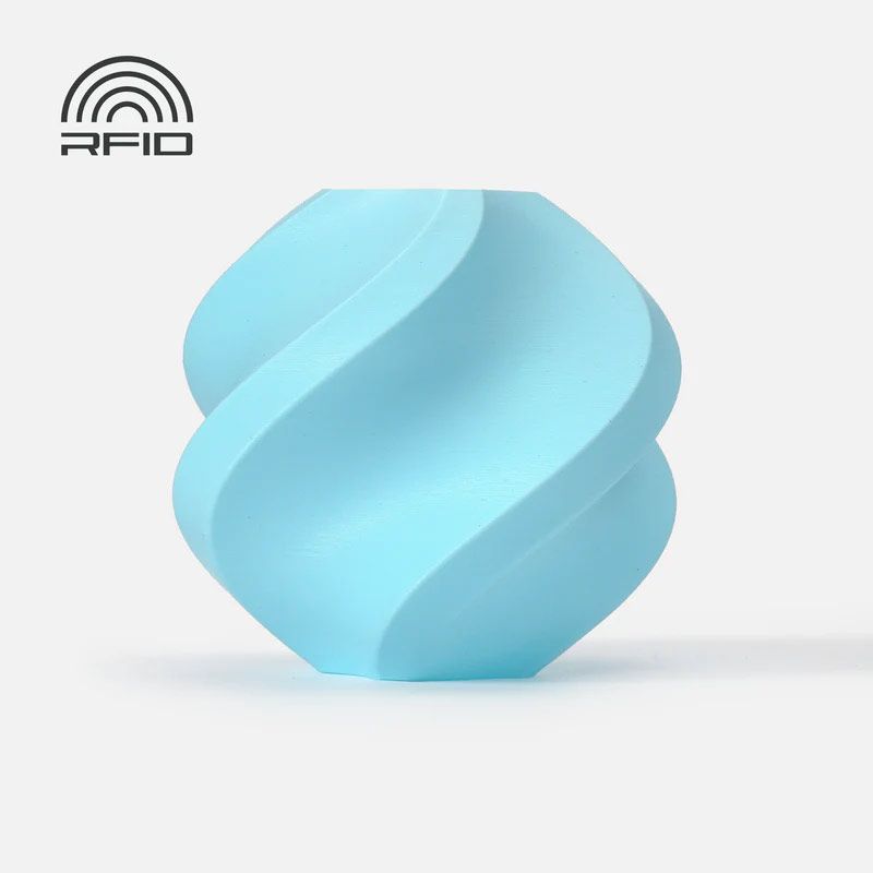 PLA Mat Ice Blue Bambu Lab - 1.75 mm - 1 kg PLA Mat Ice Blue Bambu Lab - 1.75 mm - 1 kg