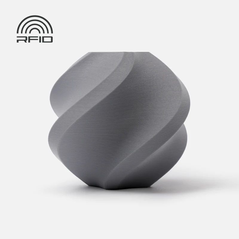 PLA Mat Ash Grey Bambu Lab - 1.75 mm - 1 kg PLA Mat Ash Grey Bambu Lab - 1.75 mm - 1 kg
