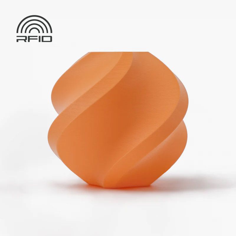 PLA Mat Mandarin Orange Bambu Lab - 1.75 mm - 1 kg PLA Mat Mandarin Orange Bambu Lab - 1.75 mm - 1 kg