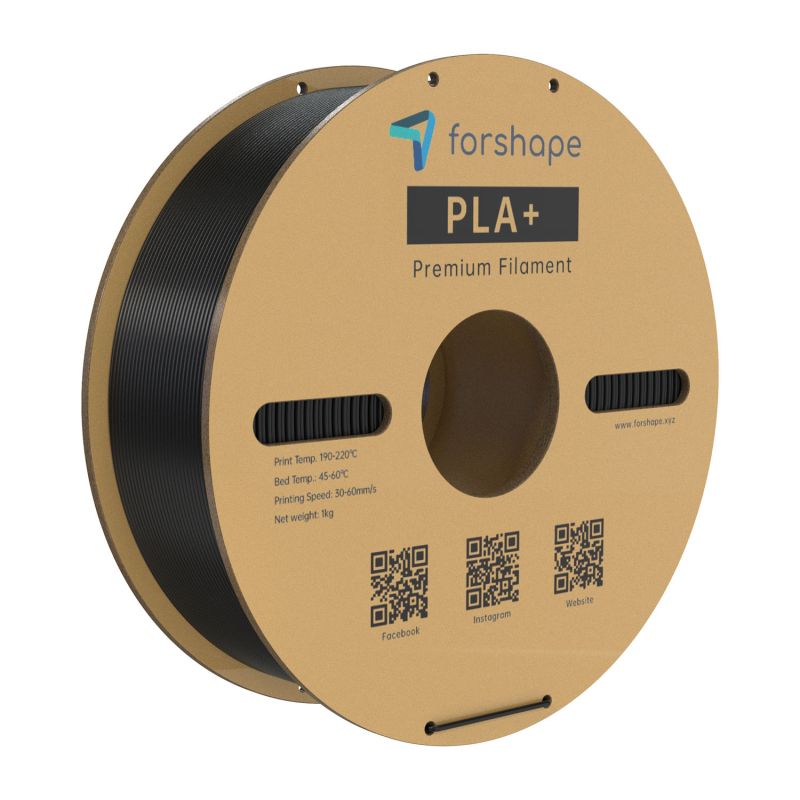 PLA Noir Forshape Premium - 1.75mm - 1kg PLA Noir Forshape Premium - 1.75mm - 1kg
