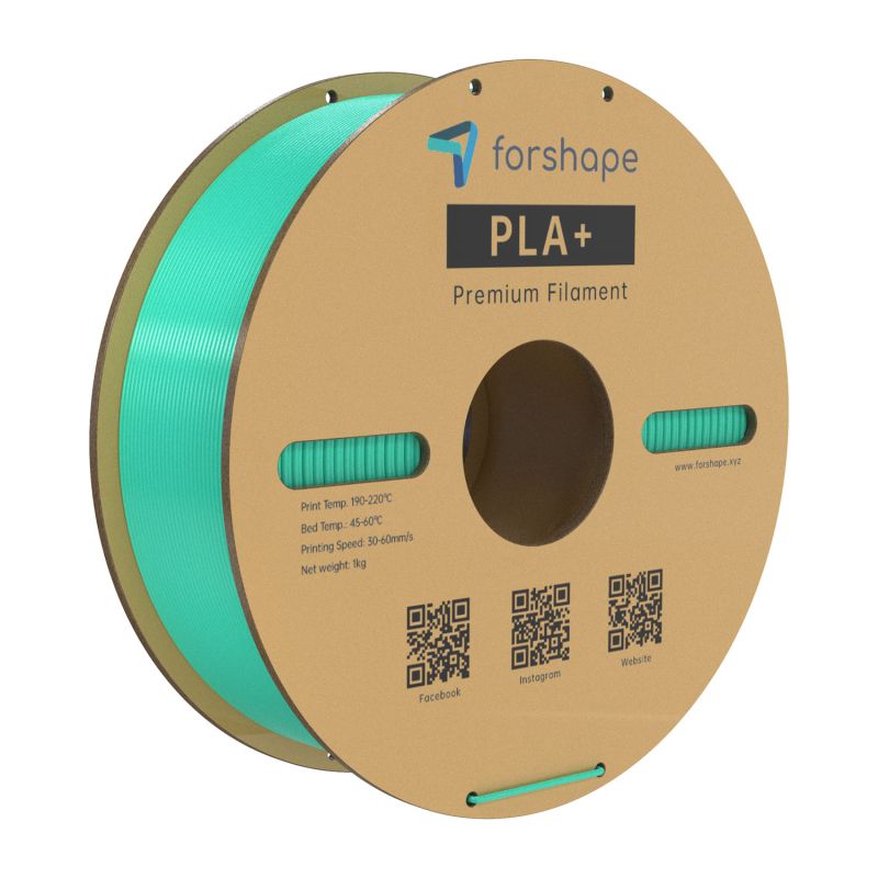 PLA Vert Foncé Forshape Premium - 1.75mm - 1 kg PLA Vert Foncé Forshape Premium - 1.75mm - 1 kg