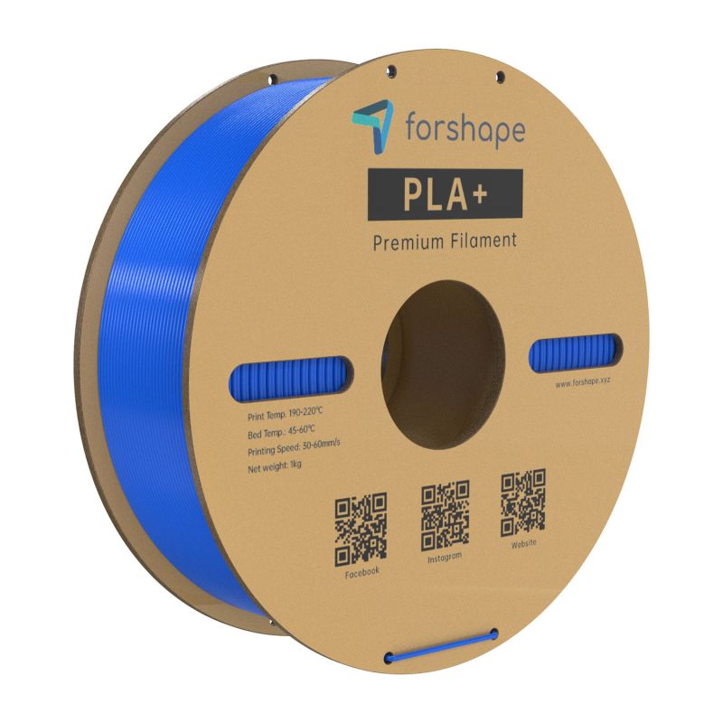 PLA Bleu Foncé Forshape Premium - 1.75mm - 1 kg PLA Bleu Foncé Forshape Premium - 1.75mm - 1 kg