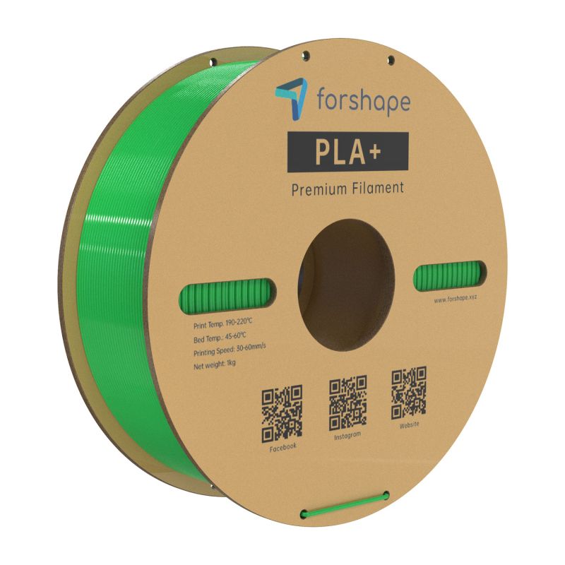 PETG Vert Pelouse Forshape Premium – 1.75mm – 1Kg PETG Vert Pelouse Forshape Premium – 1.75mm – 1Kg