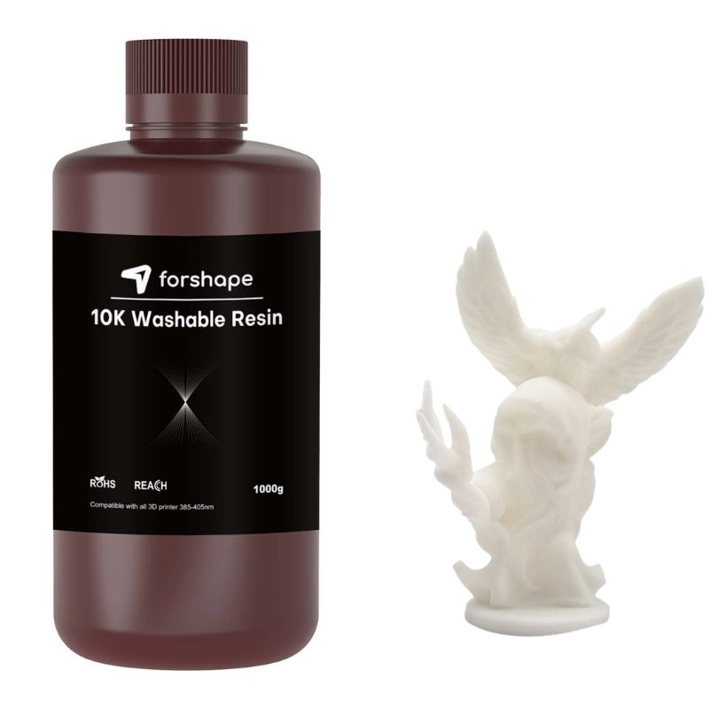 Résine 10K Water Washable White Forshape Premium - 1Kg Résine 10K Water Washable White Forshape Premium - 1Kg